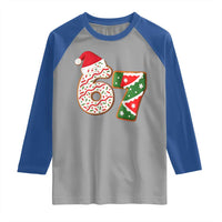 67 Christmas Raglan Shirt Funny Six Seven 6 7 Meme Pajamas Gen Alpha Slang - Wonder Print Shop