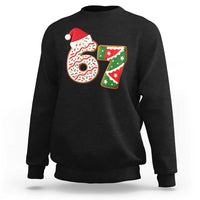67 Christmas Sweatshirt Funny Six Seven 6 7 Meme Pajamas Gen Alpha Slang - Wonder Print Shop