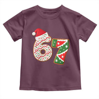 67 Christmas Toddler T Shirt Funny Six Seven 6 7 Meme Pajamas Gen Alpha Slang - Wonder Print Shop
