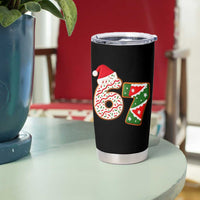 67 Christmas Tumbler Cup Funny Six Seven 6 7 Meme Pajamas Gen Alpha Slang - Wonder Print Shop
