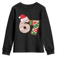 67 Christmas Youth Sweatshirt Funny Six Seven 6 7 Meme Pajamas Gen Alpha Slang - Wonder Print Shop