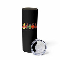 Сute Christmas Chickens Skinny Tumbler Funny Xmas Chickens Farm Animals Lover Gift - Wonder Print Shop