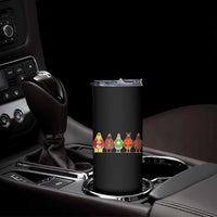 Сute Christmas Chickens Skinny Tumbler Funny Xmas Chickens Farm Animals Lover Gift - Wonder Print Shop