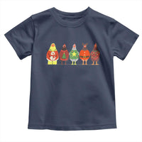 Сute Christmas Chickens Toddler T Shirt Funny Xmas Chickens Farm Animals Lover Gift - Wonder Print Shop