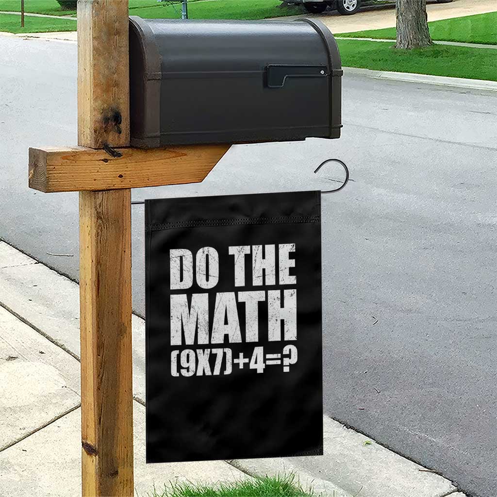 Do The Math 67 Meme Garden Flag Funny Six Seven Meme Brainrot Math Teacher - Wonder Print Shop
