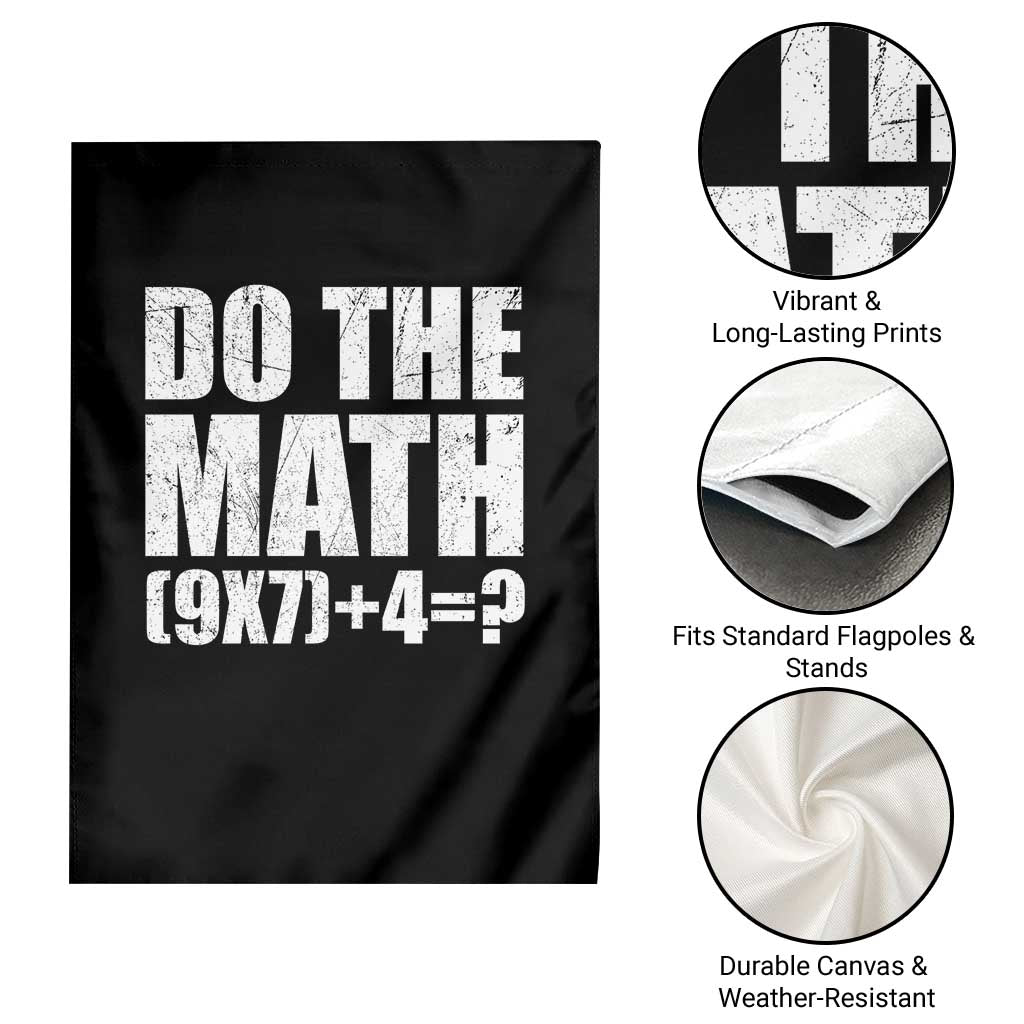 Do The Math 67 Meme Garden Flag Funny Six Seven Meme Brainrot Math Teacher - Wonder Print Shop