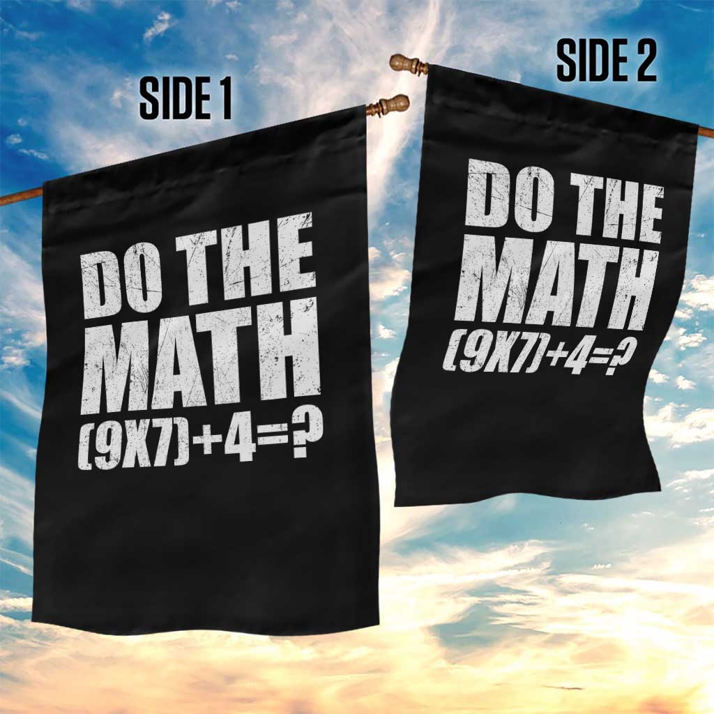 Do The Math 67 Meme Garden Flag Funny Six Seven Meme Brainrot Math Teacher - Wonder Print Shop
