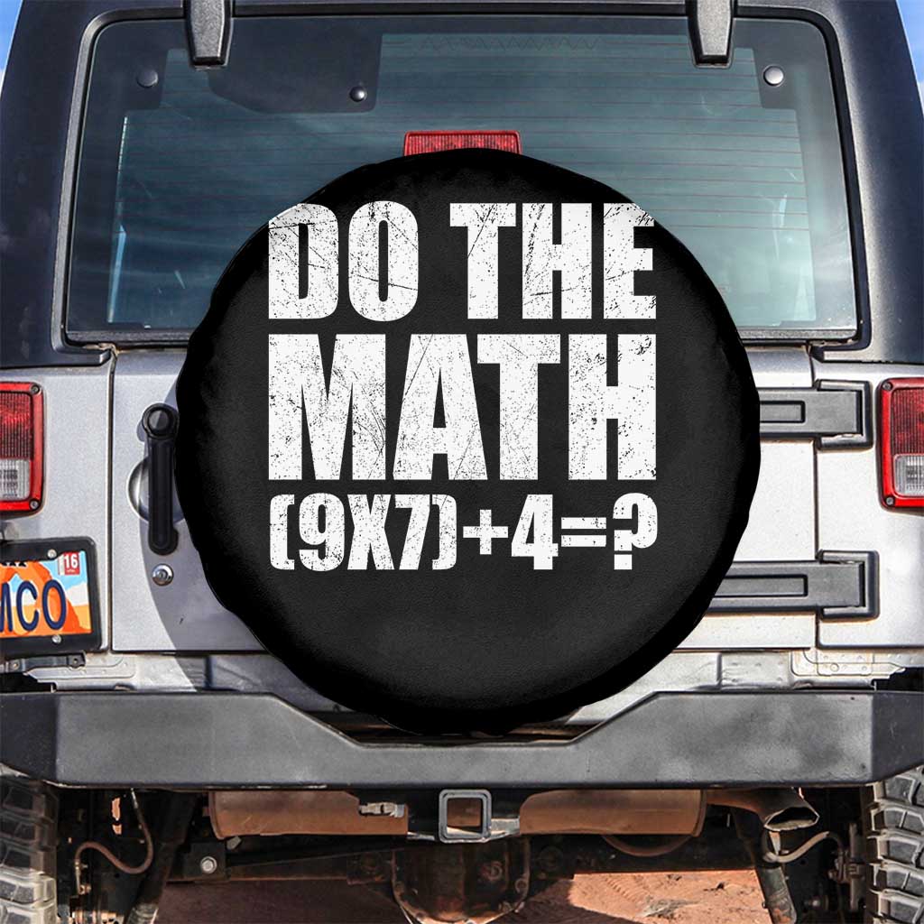 Do The Math 67 Meme Spare Tire Cover Funny Six Seven Meme Brainrot Math Teacher - Wonder Print Shop