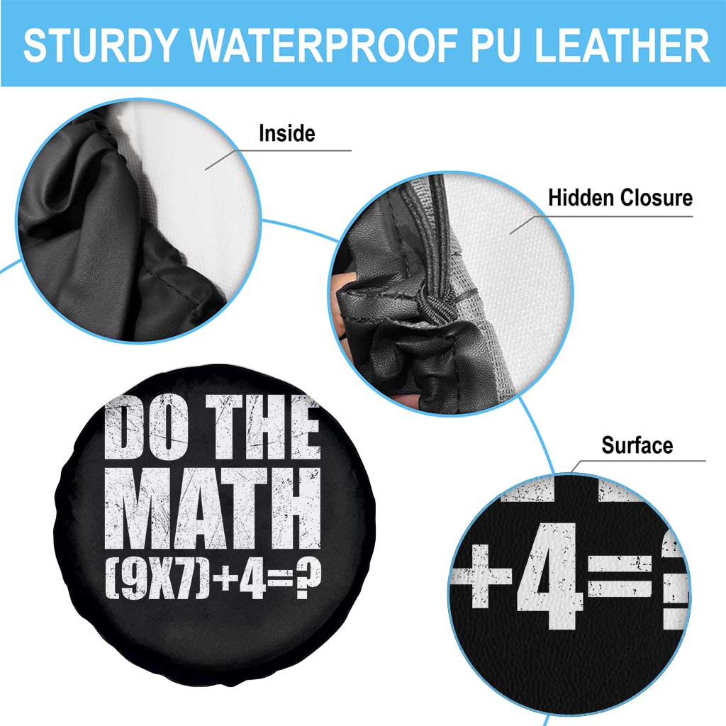 Do The Math 67 Meme Spare Tire Cover Funny Six Seven Meme Brainrot Math Teacher - Wonder Print Shop