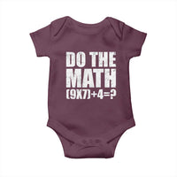 Do The Math 67 Meme Baby Onesie Funny Six Seven Meme Brainrot Math Teacher - Wonder Print Shop