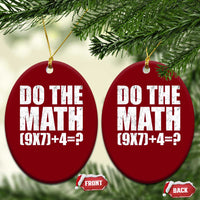 Do The Math 67 Meme Ceramic Ornament Funny Six Seven Meme Brainrot Math Teacher - Wonder Print Shop
