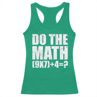 Do The Math 67 Meme Racerback Tank Top Funny Six Seven Meme Brainrot Math Teacher - Wonder Print Shop