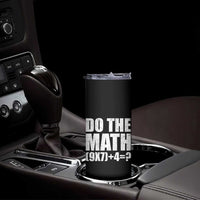 Do The Math 67 Meme Skinny Tumbler Funny Six Seven Meme Brainrot Math Teacher - Wonder Print Shop