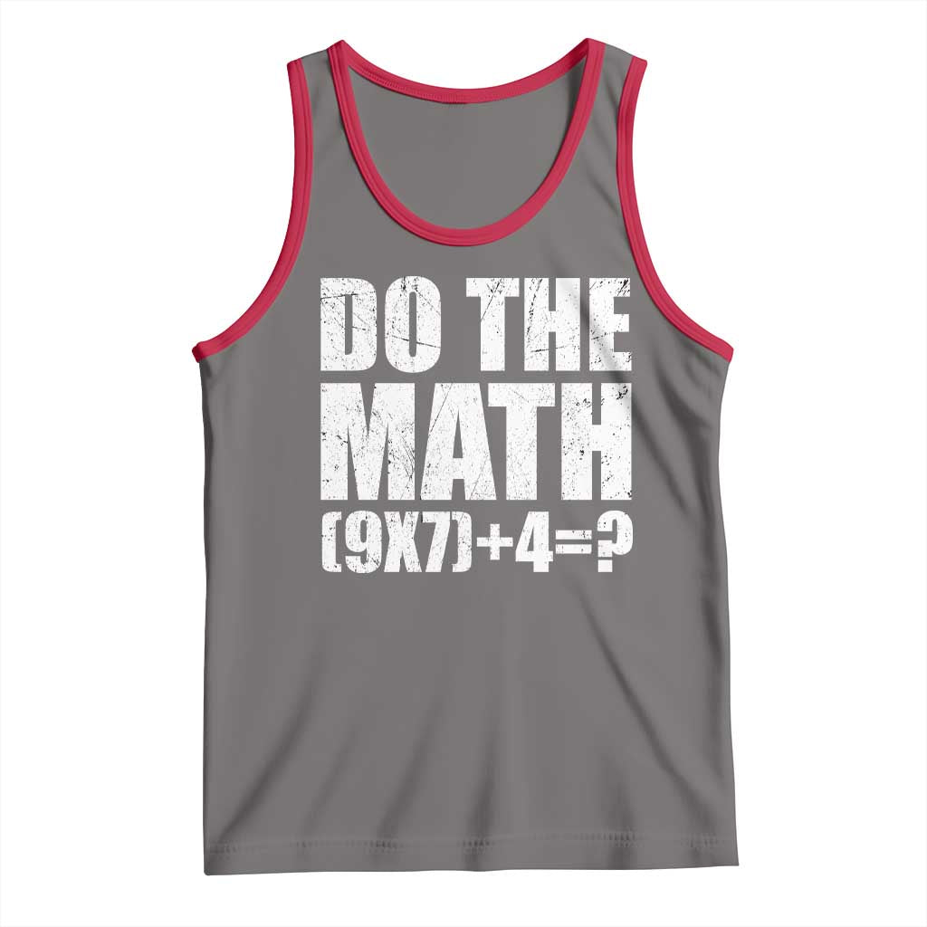 Do The Math 67 Meme Tank Top Funny Six Seven Meme Brainrot Math Teacher - Wonder Print Shop
