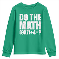 Do The Math 67 Meme Youth Sweatshirt Funny Six Seven Meme Brainrot Math Teacher - Wonder Print Shop