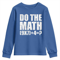 Do The Math 67 Meme Youth Sweatshirt Funny Six Seven Meme Brainrot Math Teacher - Wonder Print Shop