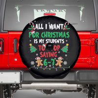 Funny Teacher Christmas 67 Spare Tire Cover My Students to Stop Saying 6-7 Six Seven - Wonder Print Shop