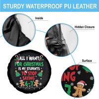 Funny Teacher Christmas 67 Spare Tire Cover My Students to Stop Saying 6-7 Six Seven - Wonder Print Shop