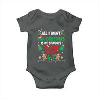 Funny Teacher Christmas 67 Baby Onesie My Students to Stop Saying 6-7 Six Seven - Wonder Print Shop