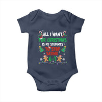 Funny Teacher Christmas 67 Baby Onesie My Students to Stop Saying 6-7 Six Seven - Wonder Print Shop