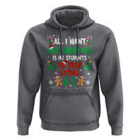 Funny Teacher Christmas 67 Hoodie My Students to Stop Saying 6-7 Six Seven - Wonder Print Shop