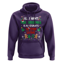 Funny Teacher Christmas 67 Hoodie My Students to Stop Saying 6-7 Six Seven - Wonder Print Shop