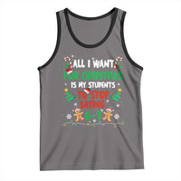 Funny Teacher Christmas 67 Tank Top My Students to Stop Saying 6-7 Six Seven - Wonder Print Shop