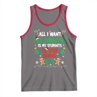 Funny Teacher Christmas 67 Tank Top My Students to Stop Saying 6-7 Six Seven - Wonder Print Shop