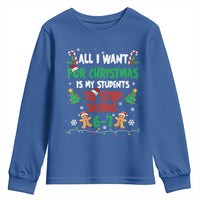Funny Teacher Christmas 67 Youth Sweatshirt My Students to Stop Saying 6-7 Six Seven - Wonder Print Shop