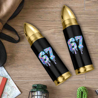 Baseball Drip Number 67 Player Bullet Tumbler Funny Six Seven Meme 67th Birthday Holographic Dripping - Wonder Print Shop