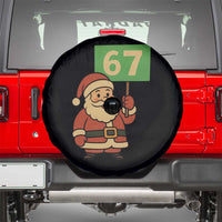 67 Christmas Spare Tire Cover Funny Six Seven Meme Brainrot Santa Claus Boys - Wonder Print Shop