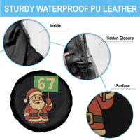 67 Christmas Spare Tire Cover Funny Six Seven Meme Brainrot Santa Claus Boys - Wonder Print Shop