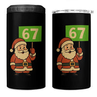 67 Christmas 4 in 1 Can Cooler Tumbler Funny Six Seven Meme Brainrot Santa Claus Boys - Wonder Print Shop