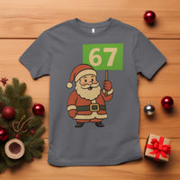 67 Christmas T Shirt Funny Six Seven Meme Brainrot Santa Claus Boys - Wonder Print Shop