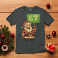 67 Christmas T Shirt Funny Six Seven Meme Brainrot Santa Claus Boys - Wonder Print Shop