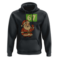 67 Christmas Hoodie Funny Six Seven Meme Brainrot Santa Claus Boys - Wonder Print Shop