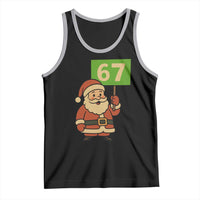 67 Christmas Tank Top Funny Six Seven Meme Brainrot Santa Claus Boys - Wonder Print Shop