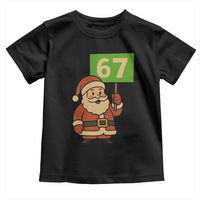 67 Christmas Toddler T Shirt Funny Six Seven Meme Brainrot Santa Claus Boys - Wonder Print Shop