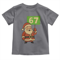 67 Christmas Toddler T Shirt Funny Six Seven Meme Brainrot Santa Claus Boys - Wonder Print Shop