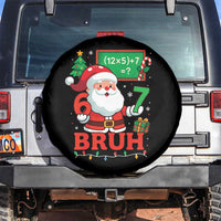 67 Teacher Christmas Spare Tire Cover Santa Six Seven Meme Math Equation Bruh - Wonder Print Shop