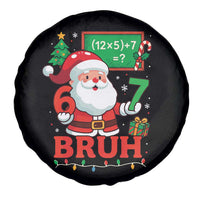 67 Teacher Christmas Spare Tire Cover Santa Six Seven Meme Math Equation Bruh - Wonder Print Shop