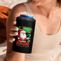 67 Teacher Christmas 4 in 1 Can Cooler Tumbler Santa Six Seven Meme Math Equation Bruh - Wonder Print Shop