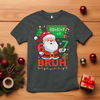 67 Teacher Christmas T Shirt Santa Six Seven Meme Math Equation Bruh - Wonder Print Shop
