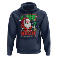 67 Teacher Christmas Hoodie Santa Six Seven Meme Math Equation Bruh - Wonder Print Shop
