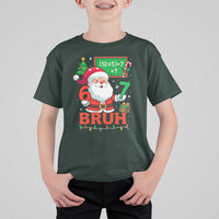 67 Teacher Christmas T Shirt For Kid Santa Six Seven Meme Math Equation Bruh - Wonder Print Shop