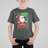 67 Teacher Christmas T Shirt For Kid Santa Six Seven Meme Math Equation Bruh - Wonder Print Shop