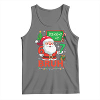 67 Teacher Christmas Tank Top Santa Six Seven Meme Math Equation Bruh - Wonder Print Shop