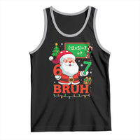 67 Teacher Christmas Tank Top Santa Six Seven Meme Math Equation Bruh - Wonder Print Shop