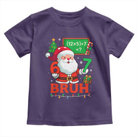 67 Teacher Christmas Toddler T Shirt Santa Six Seven Meme Math Equation Bruh - Wonder Print Shop