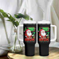 67 Teacher Christmas Tumbler With Handle Santa Six Seven Meme Math Equation Bruh - Wonder Print Shop